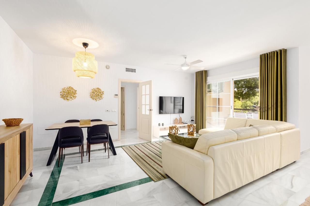 Appartement Marbella Playa Residencial Con Piscina Extérieur photo